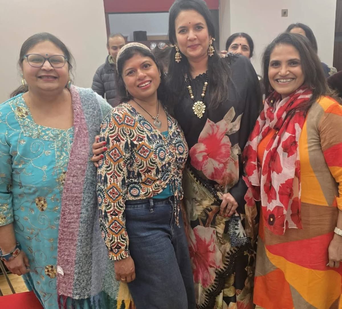 Guests enjoying a moment together at a live event